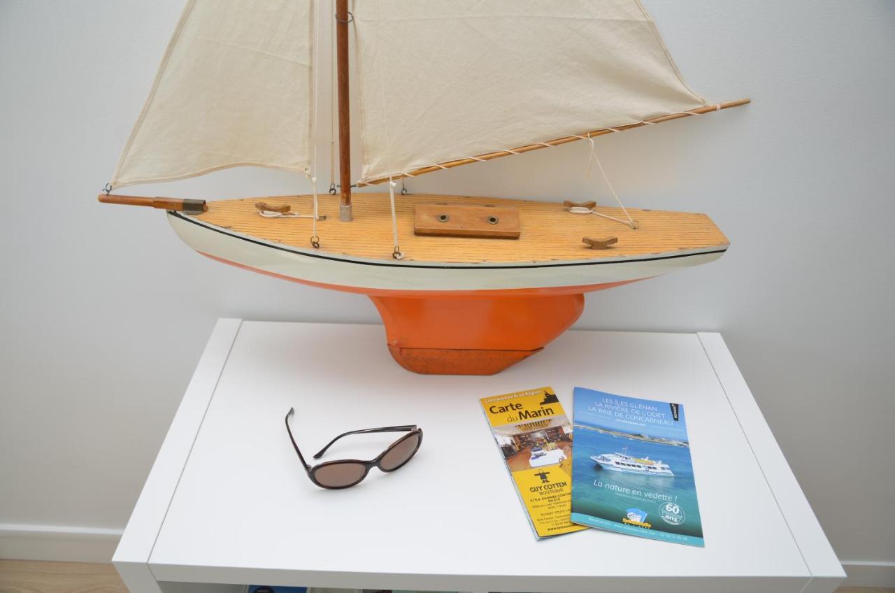 Votre Vue, La Mer, Les Bateaux !!! Wir Sprechen Flieben Deutsch, Touristentipps, We Speak English Concarneau Exterior foto